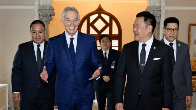 Anutin, Blair discuss technology, energy transition ahead of Gastech Anutin, Blair discuss technology, energy transition ahead of Gastech