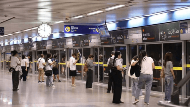 MRT Blue, Purple lines resume service after electrical fault MRT Blue, Purple lines resume service after electrical fault